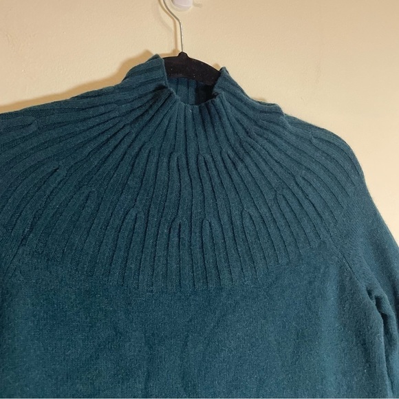 By Anthropologie Welford Tunic Sweater XS Dark Turquoise - Picture 7 of 10